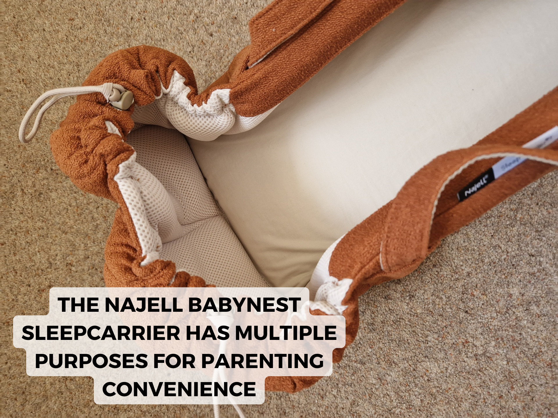 Najell babynest sleepcarrier multi purpose